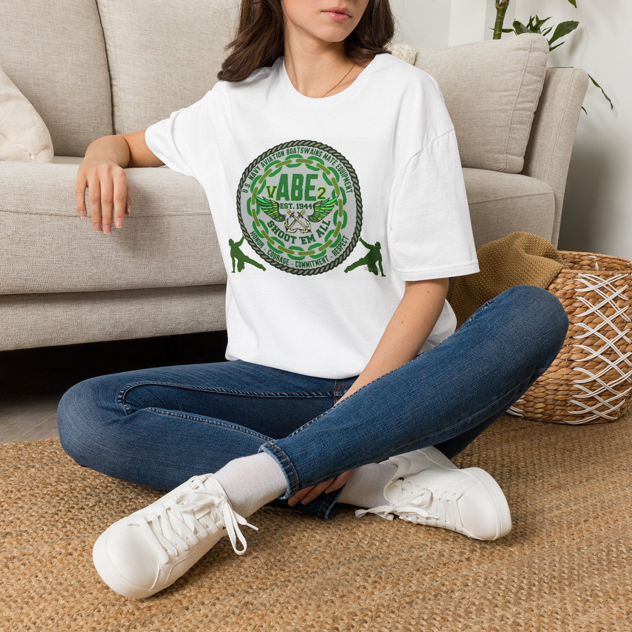 ABE2 Military Aviation Emblem T-Shirt — &