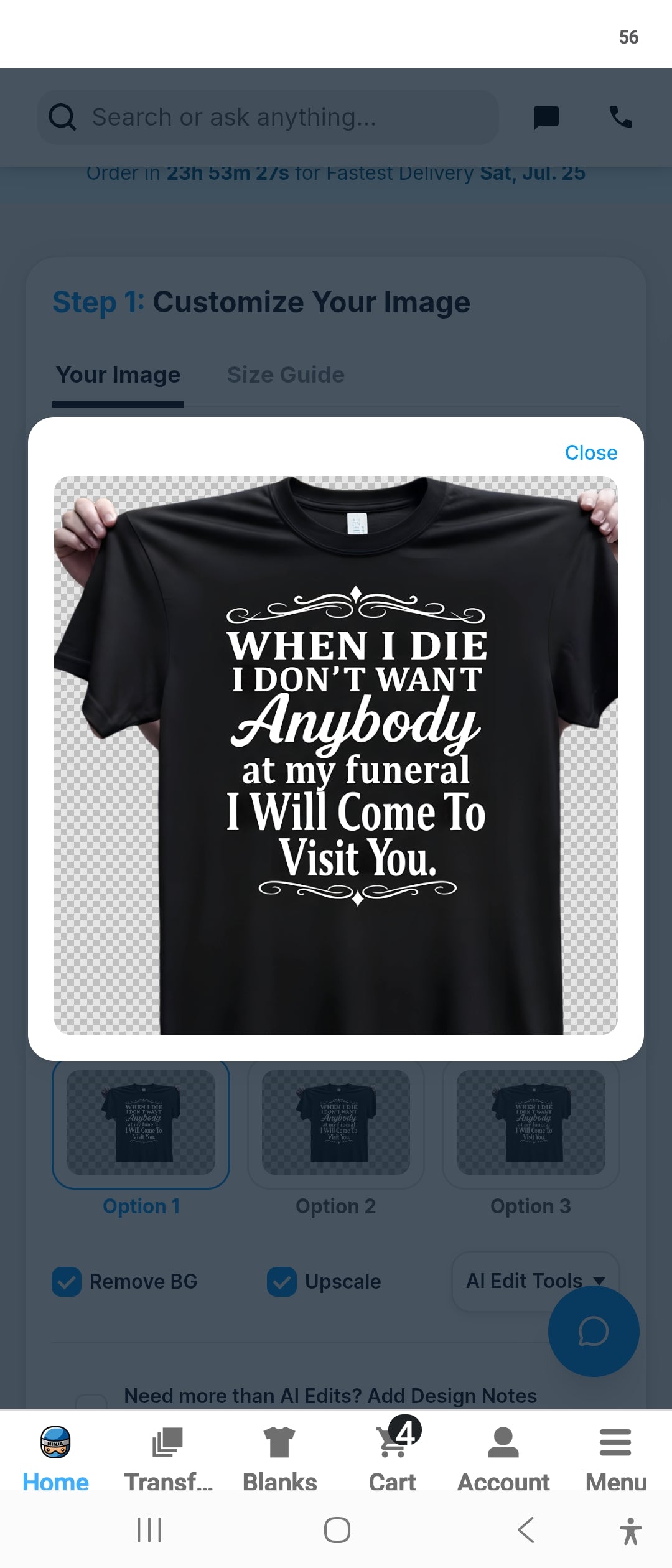 When I die