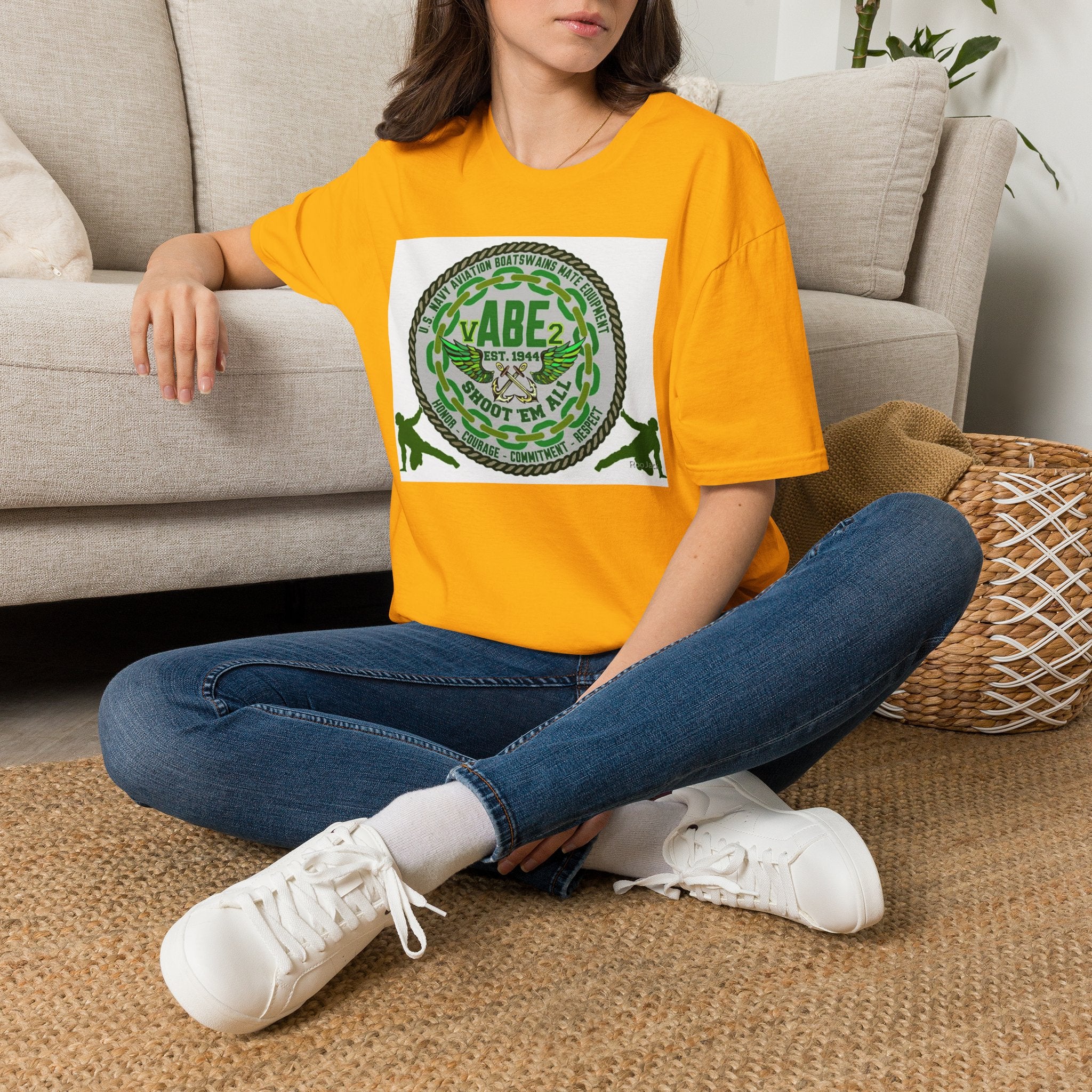 ABE2 Military Aviation Emblem T-Shirt — &