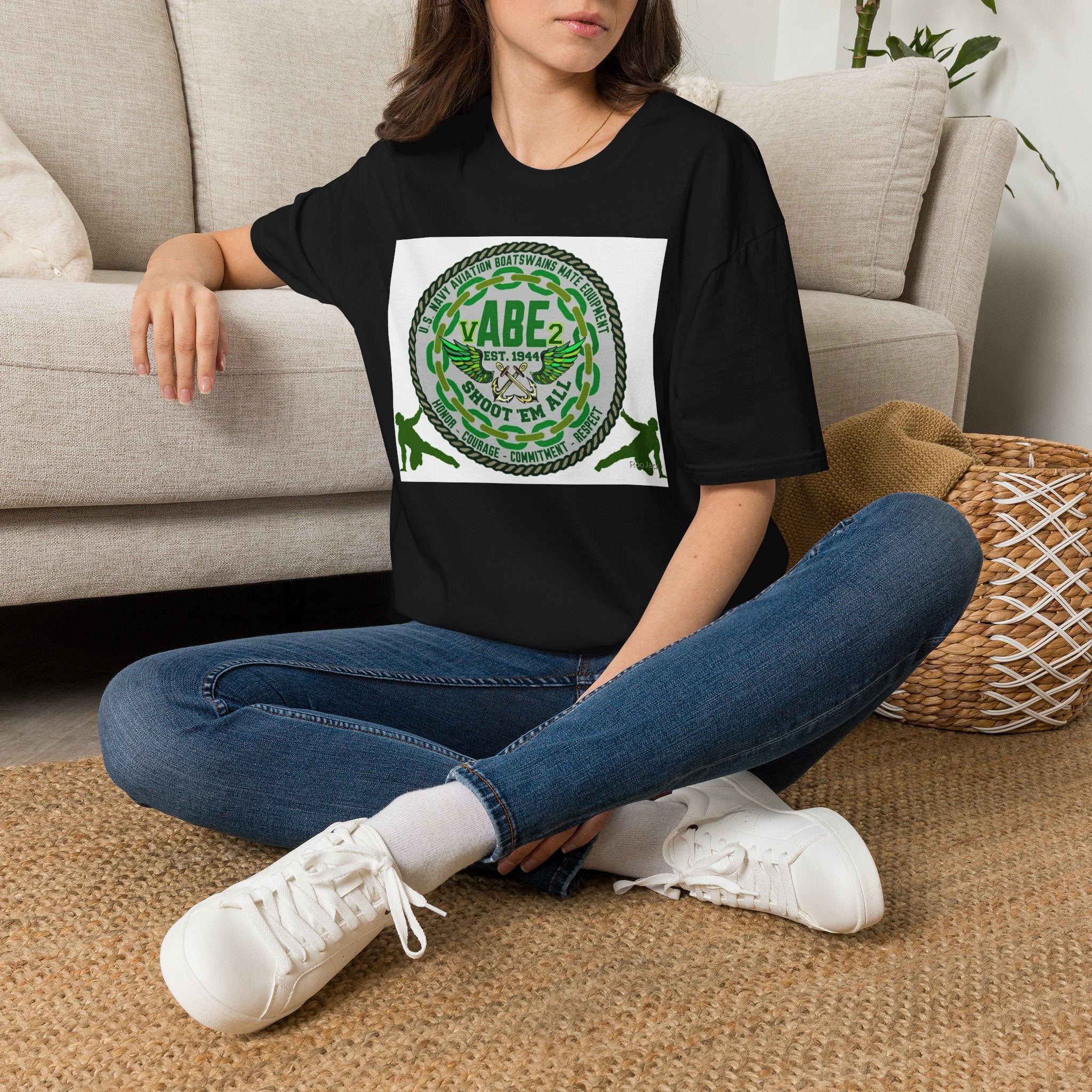 ABE2 Military Aviation Emblem T-Shirt — &