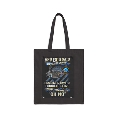 Cotton Canvas Tote Bag