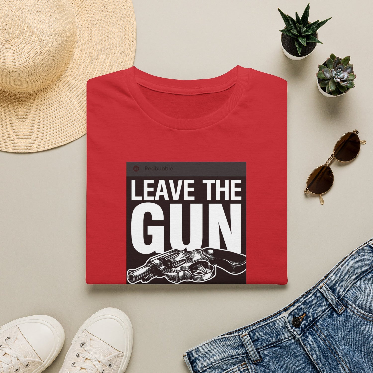 T-Shirt — "Leave the Gun, Take the Cannoli" Vintage Mob Movie Quote Tee