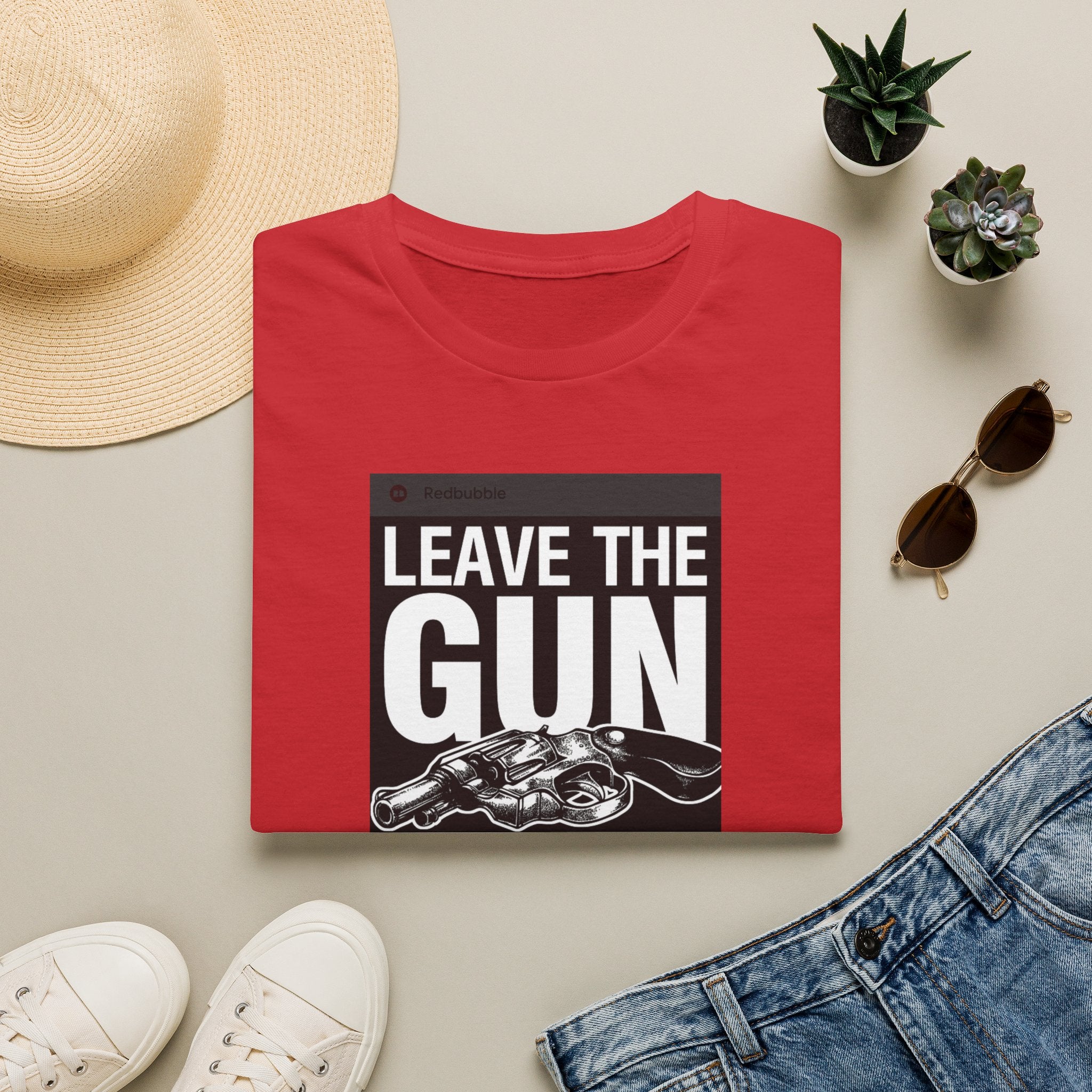 T-Shirt — "Leave the Gun, Take the Cannoli" Vintage Mob Movie Quote Tee