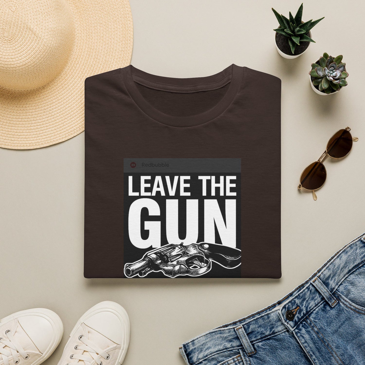 T-Shirt — "Leave the Gun, Take the Cannoli" Vintage Mob Movie Quote Tee