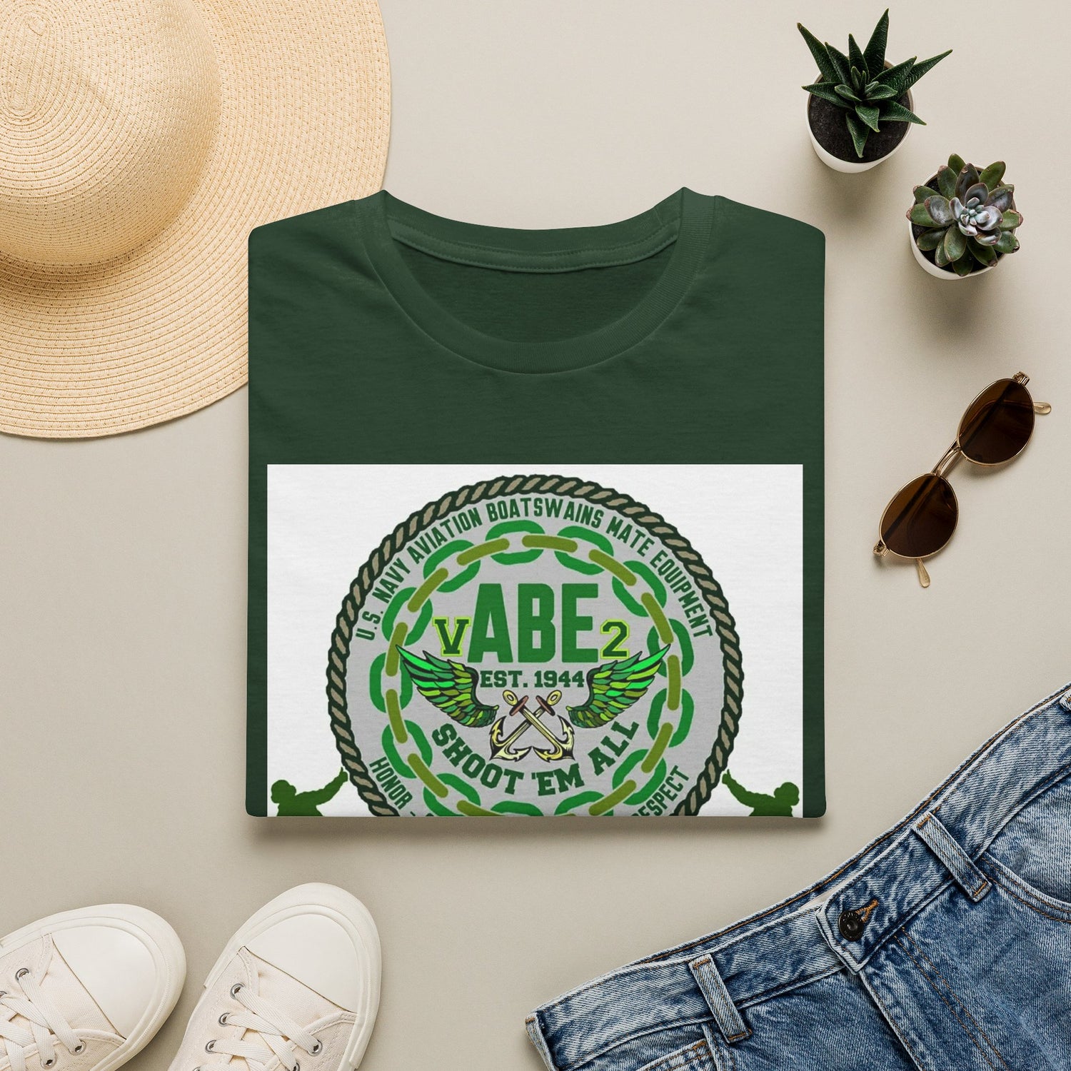 ABE2 Military Aviation Emblem T-Shirt — &