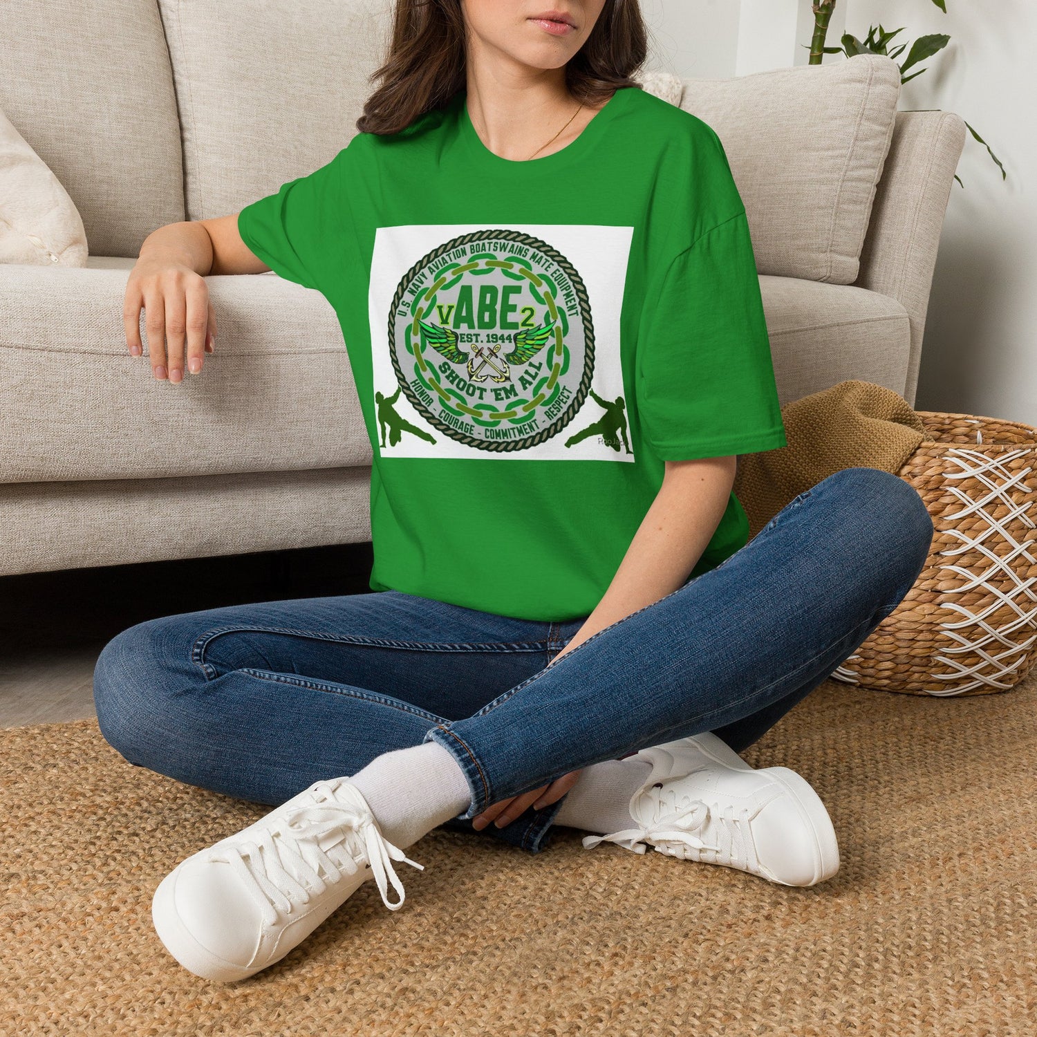 ABE2 Military Aviation Emblem T-Shirt — &