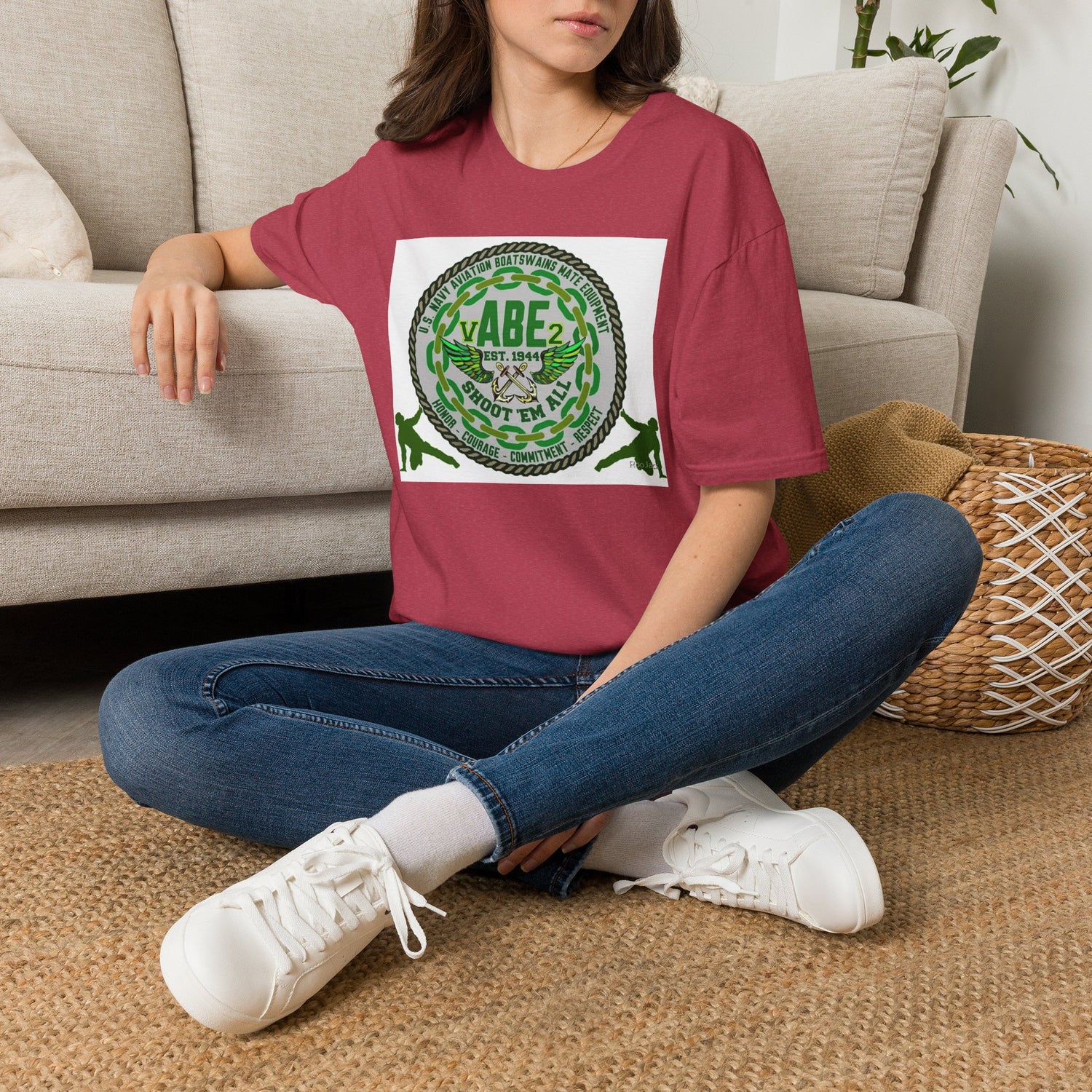 ABE2 Military Aviation Emblem T-Shirt — &