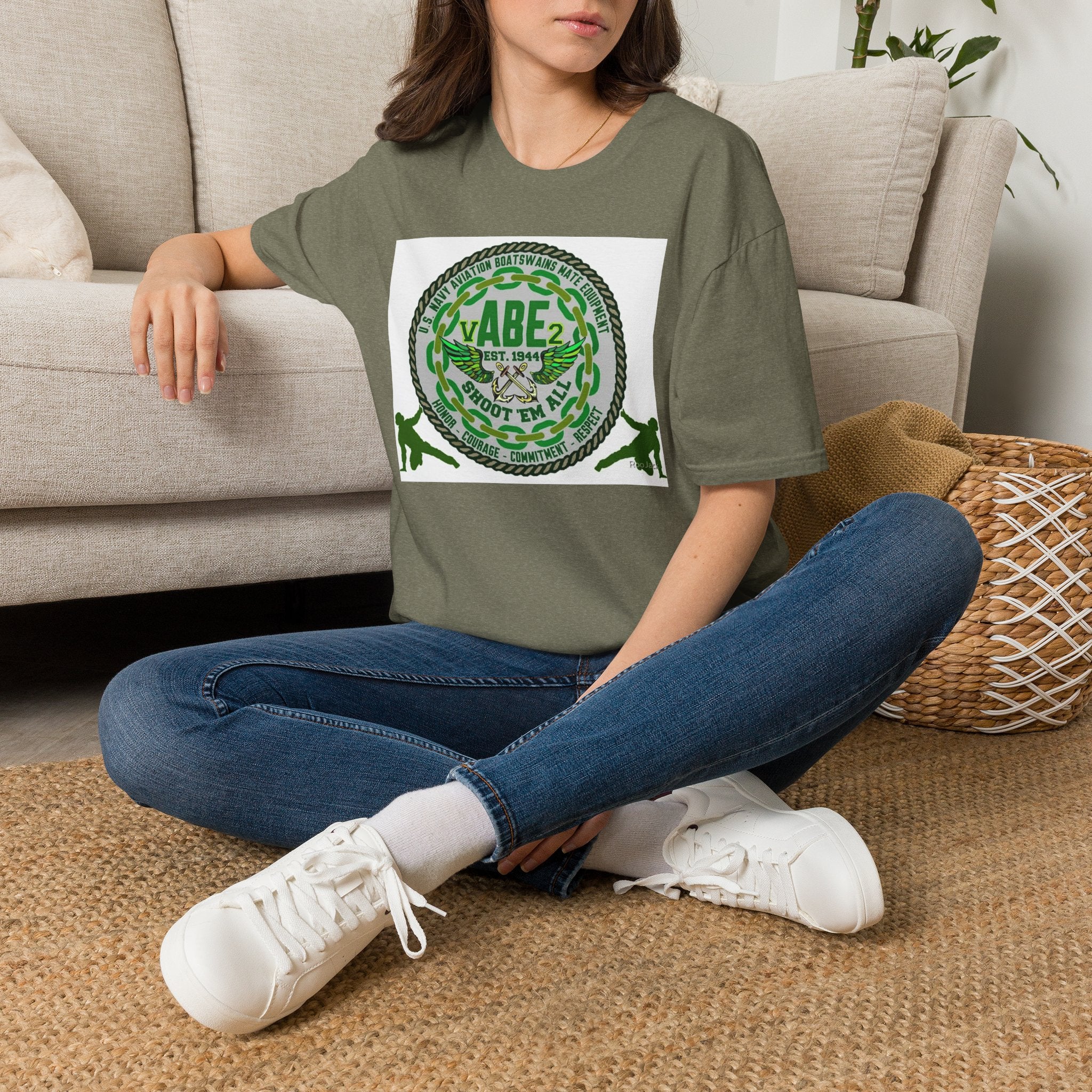 ABE2 Military Aviation Emblem T-Shirt — &