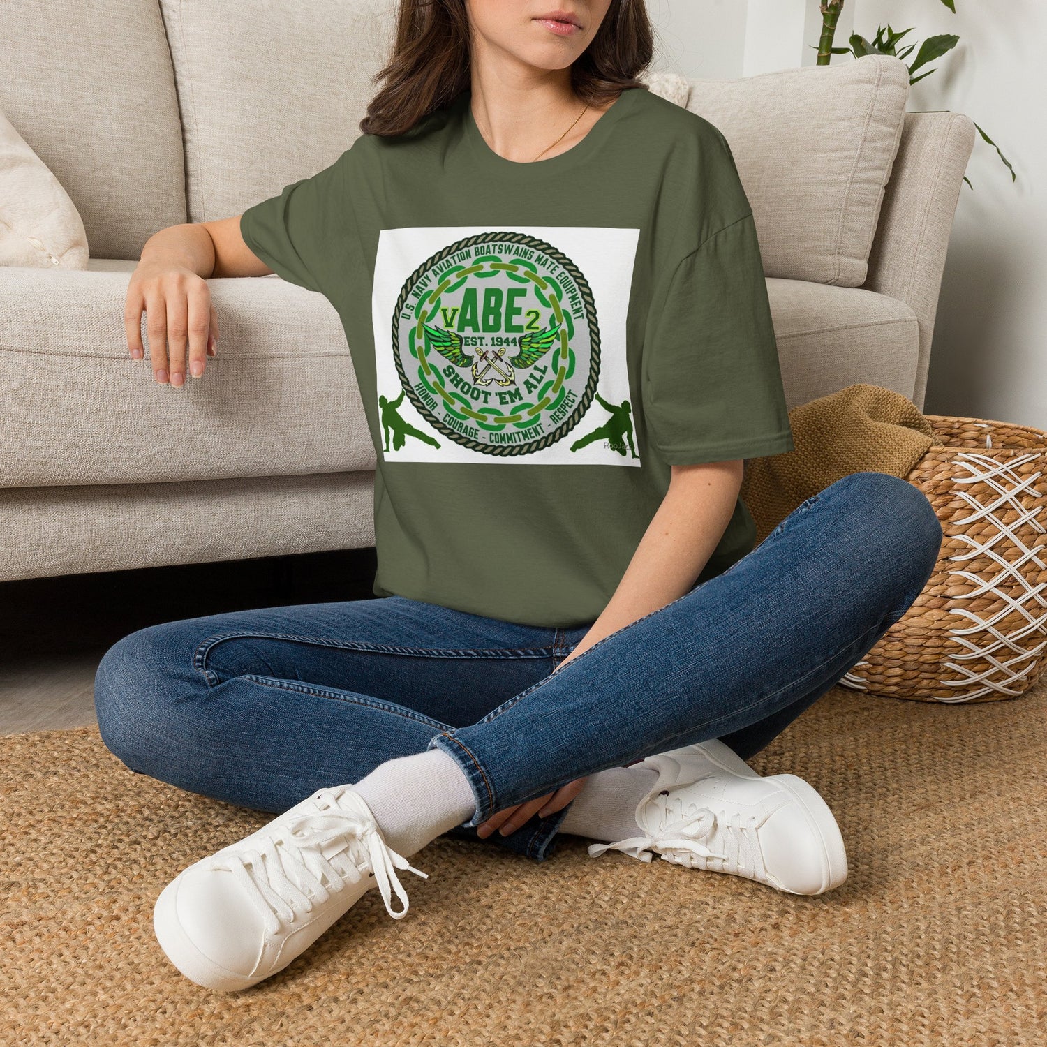 ABE2 Military Aviation Emblem T-Shirt — &